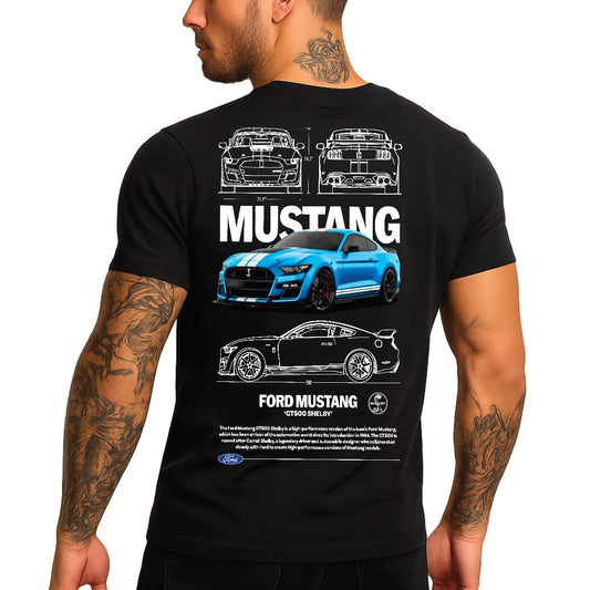 Blue Mustang