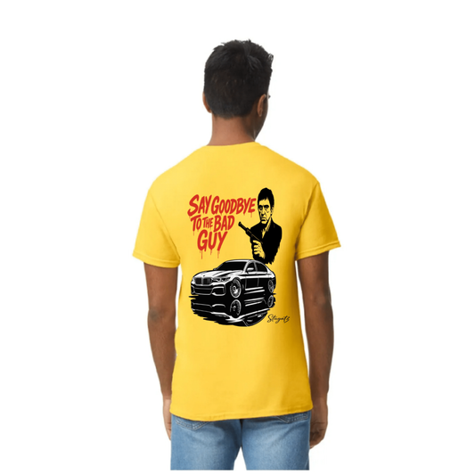 Men's Say Goodbye To The Bad Guy Tee